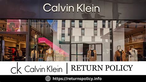 calvin klein return